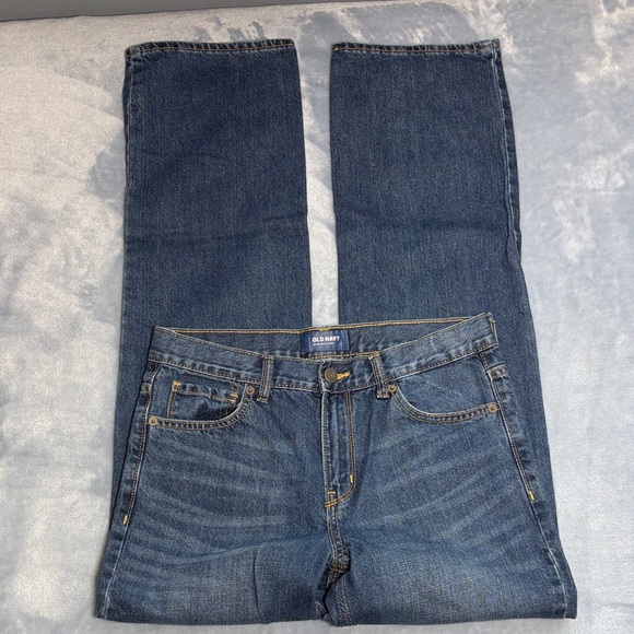 Old Navy Other - Old Navy Boy's Dark Blue Straight Leg Jeans